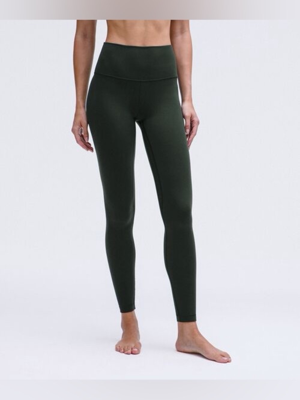 Lululemon Align High Rise Pant 28" size 6 Legacy Green LGYG